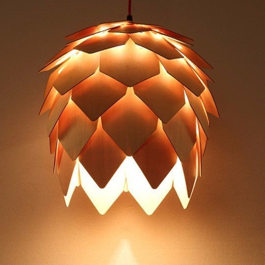 Modern DIY Wooden Pendant Lamp