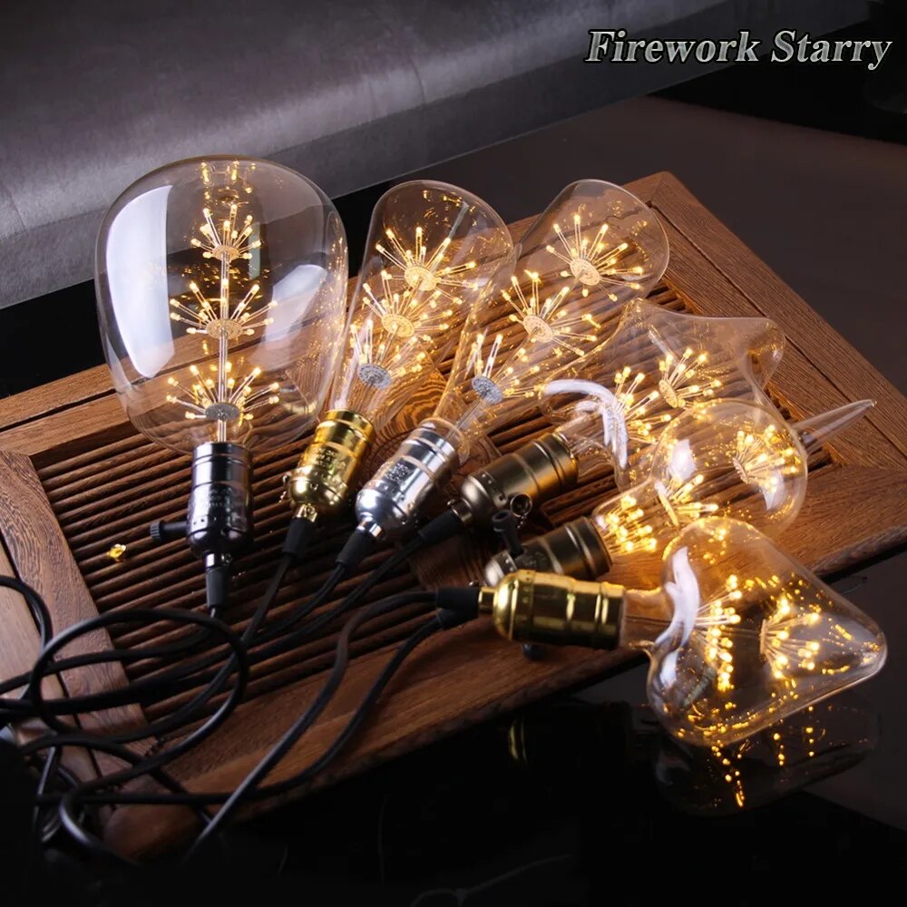 LED Edison Vintage Starry Sky Lamp