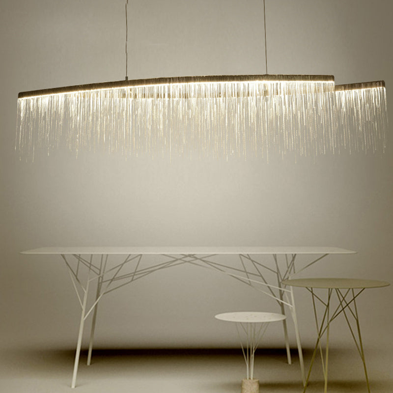 Modern LED Tassel Pendant Chandelier