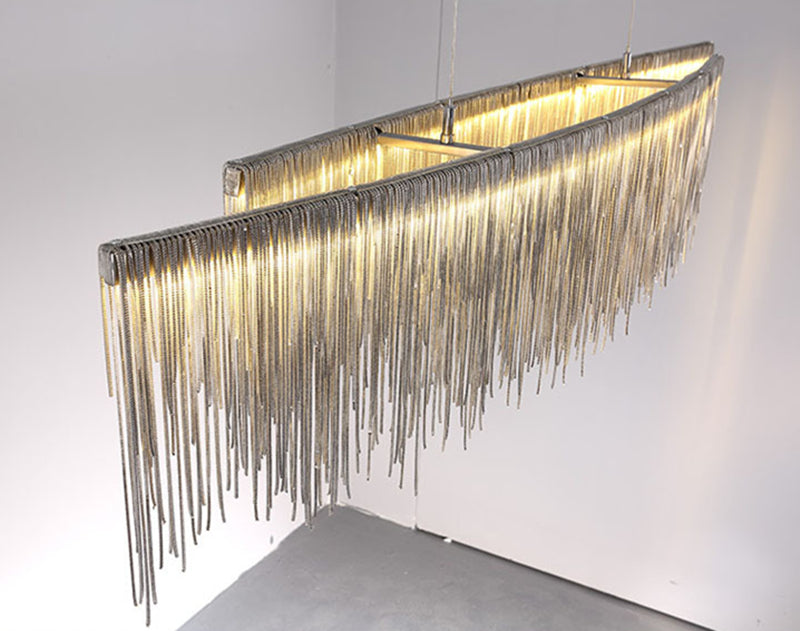 Modern LED Tassel Pendant Chandelier