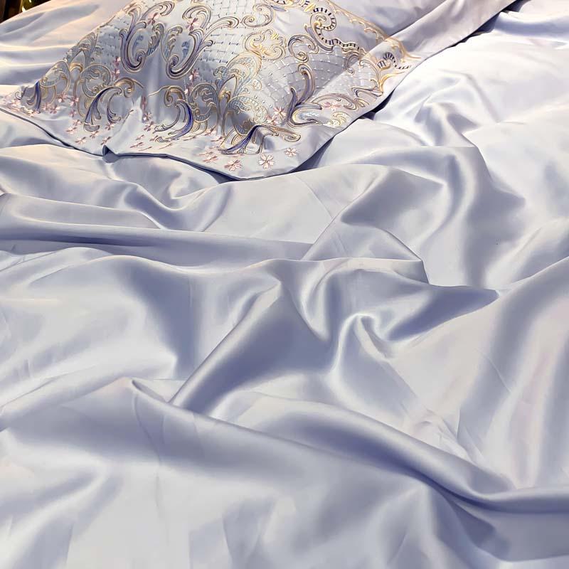 Embroidery Egyptian Cotton Soft Duvet Set