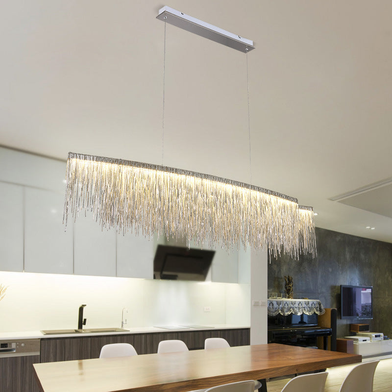 Modern LED Tassel Pendant Chandelier