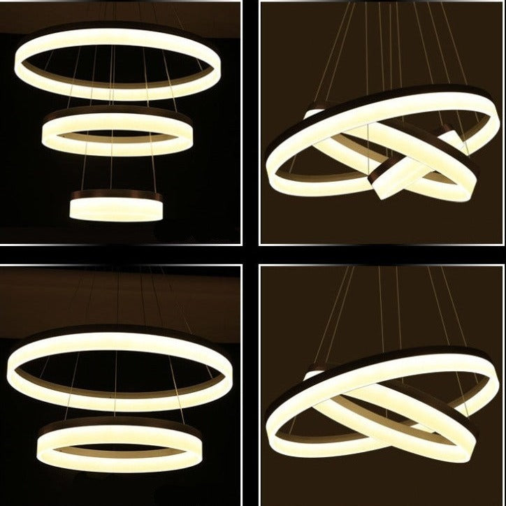 Modern 3 Ring Pendant Lighting