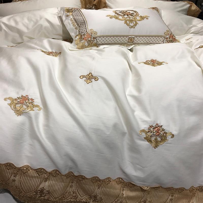 Oriental Royal Lace Bedding Cover Set