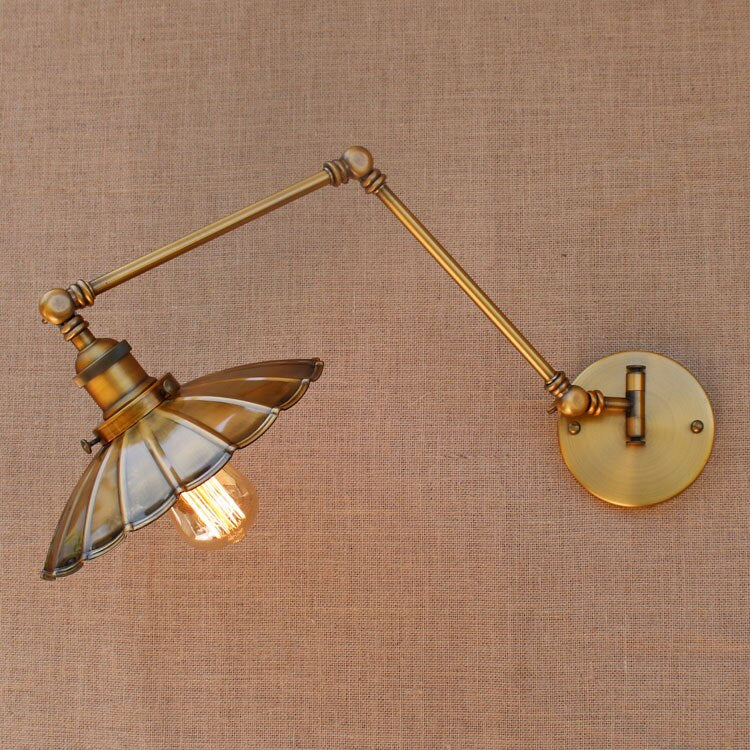 Antique-Inspired Extended Wall Lamp