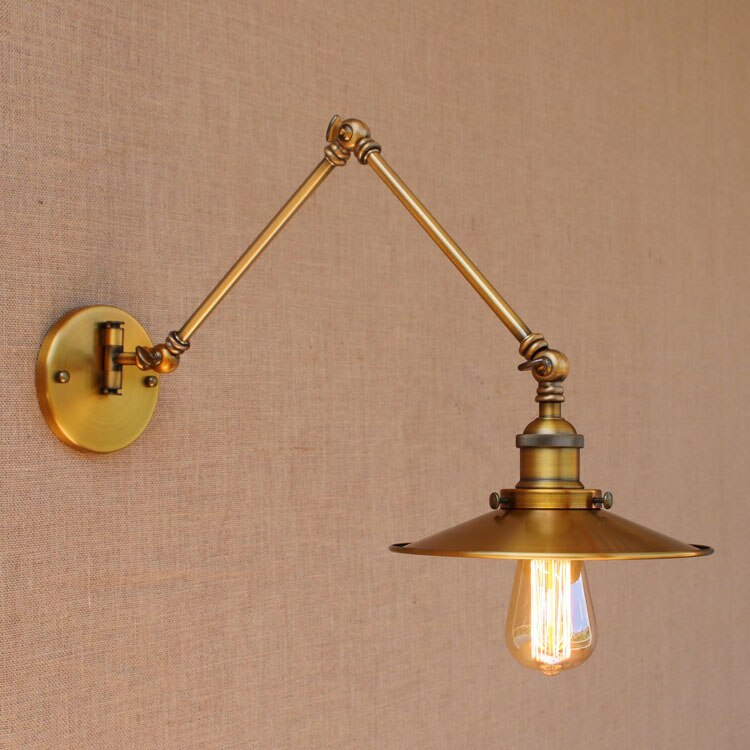 Antique-Inspired Extended Wall Lamp
