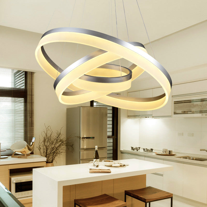 Modern 3 Ring Pendant Lighting