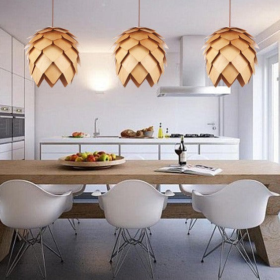 Modern DIY Wooden Pendant Lamp