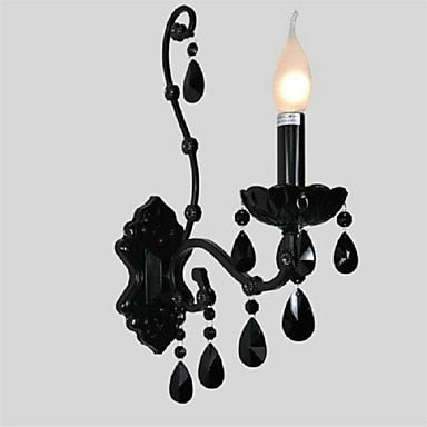 Elegant Shade Dark Candle Sconce