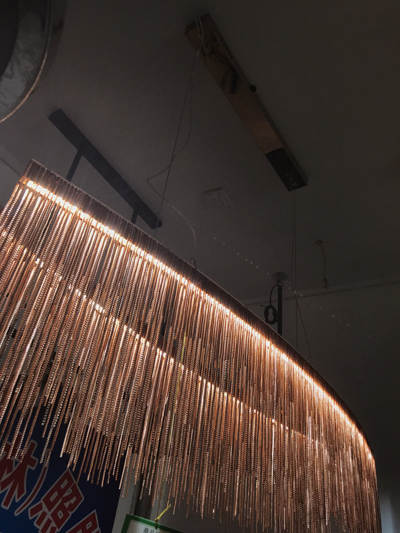 Modern LED Tassel Pendant Chandelier