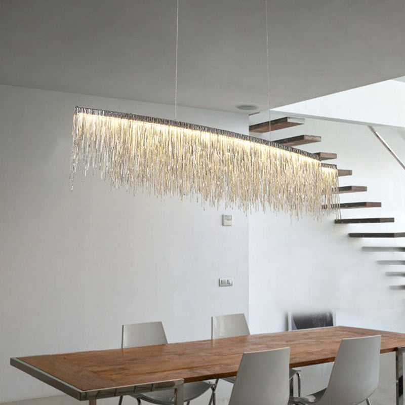 Modern LED Tassel Pendant Chandelier