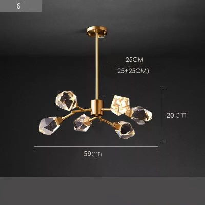 Cooper Modern Luxury Crystal Chandelier