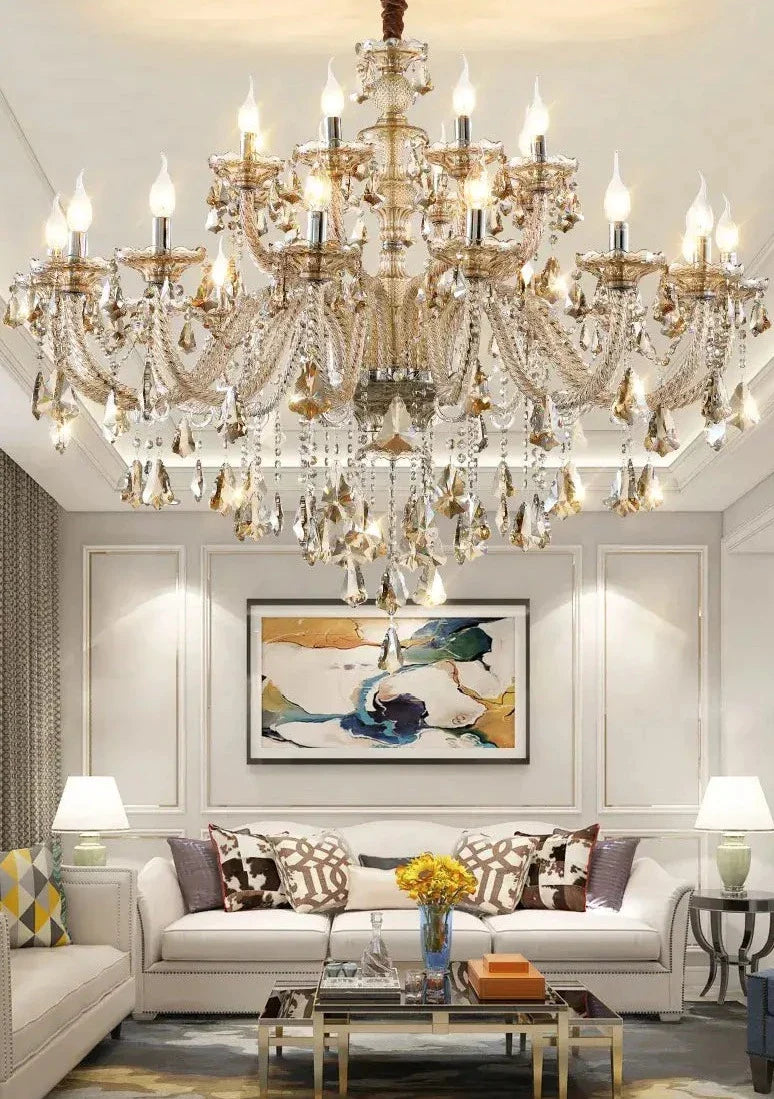 Brilliant Sparkle Crystal Chandelier