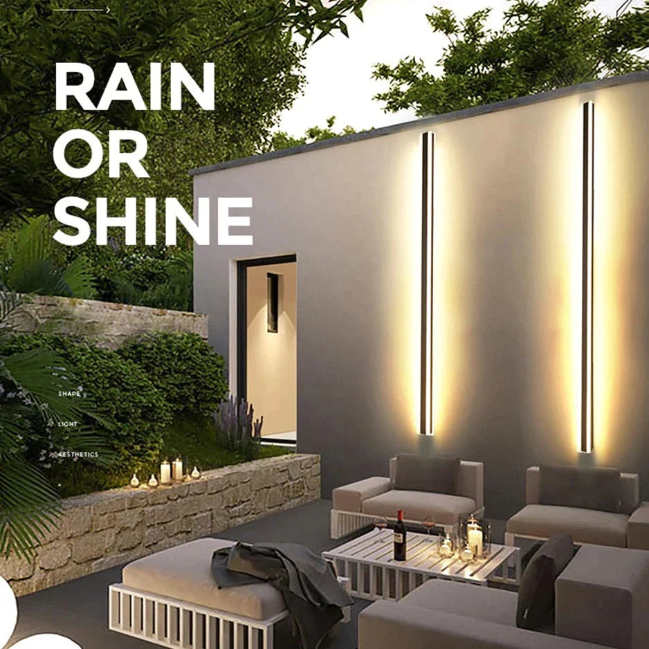 New Nordic Outdoor Modern LED Wall Fixtures