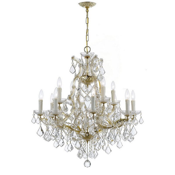 Lighting Maria Theresa K9 Crystal Chandelier Lighting Gold/Chrome Chandelier Light Lighting