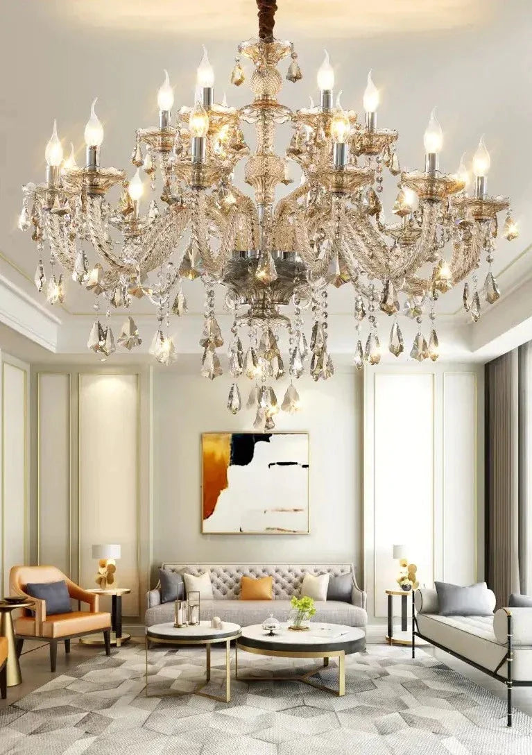 Brilliant Sparkle Crystal Chandelier