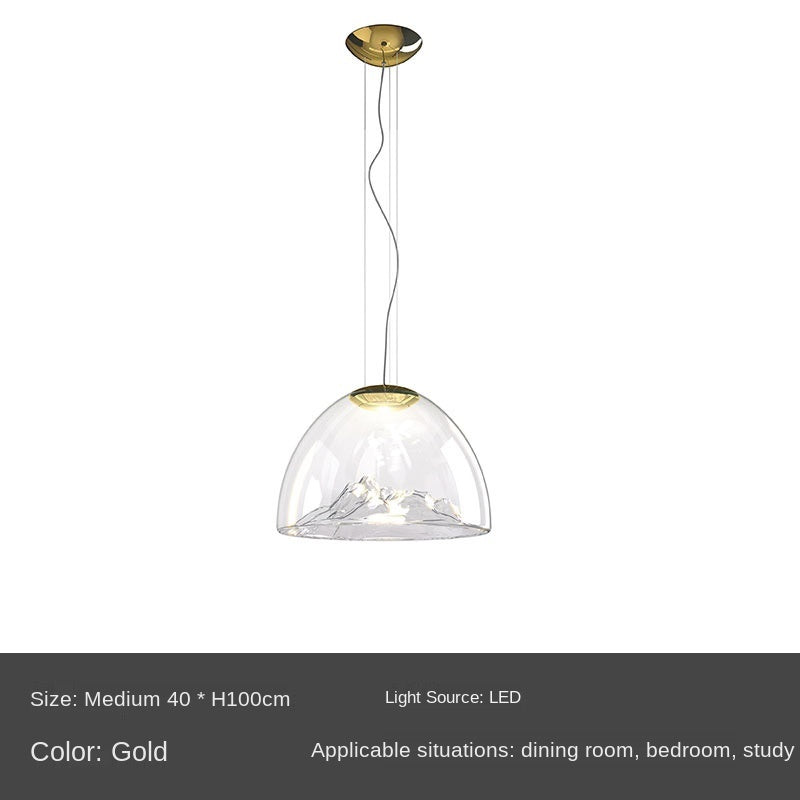 Golden Mountain Pendant Lamp