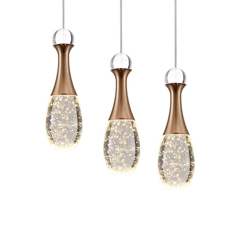 Modern Art Led Crystal Pendant Chandelier