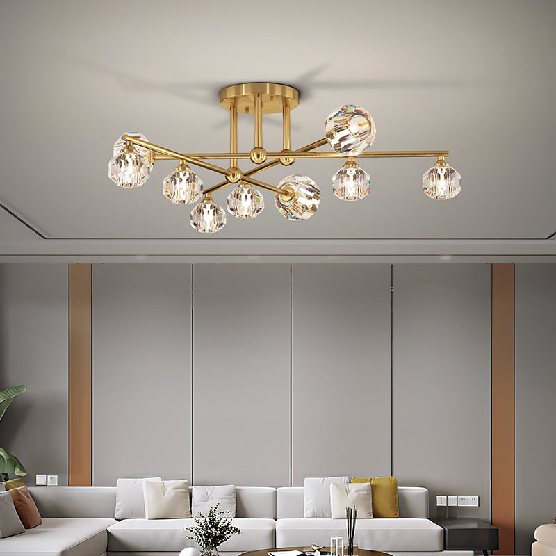 Ceiling Crystal Chandelier