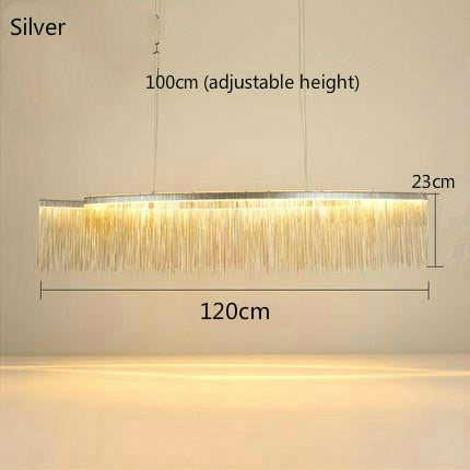 Modern LED Tassel Pendant Chandelier