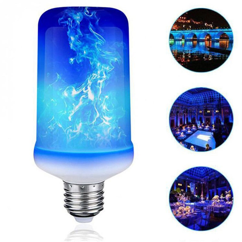 LED Flame Bulb Fire