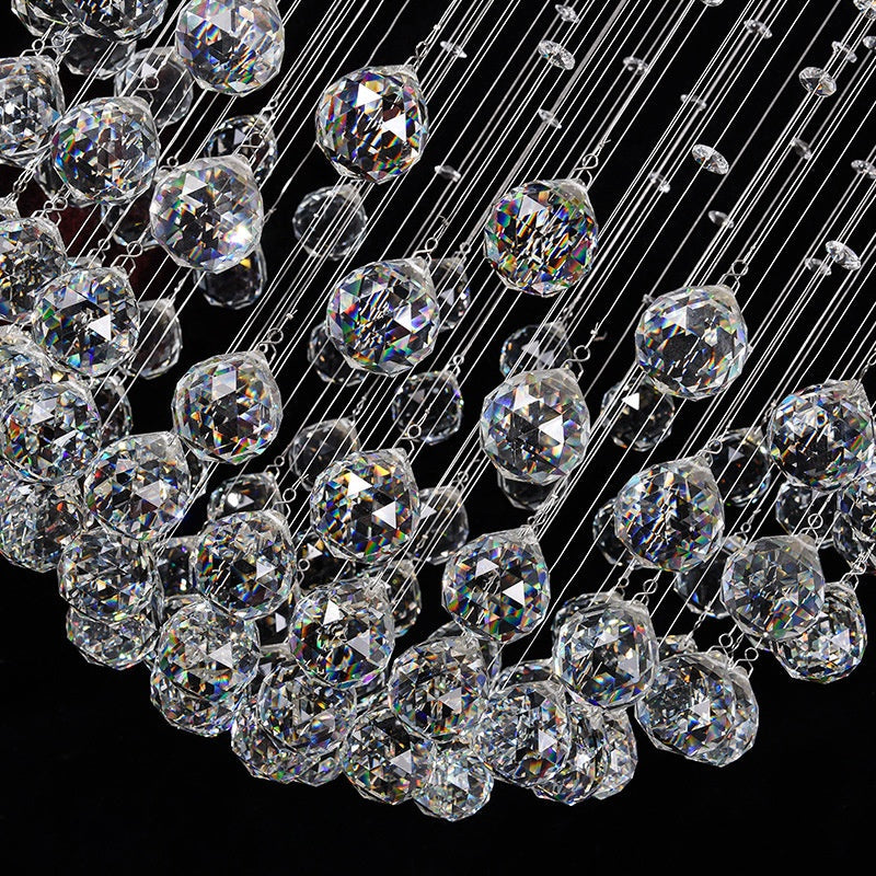 Crystal Invisible Ball Chandelier