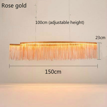 Modern LED Tassel Pendant Chandelier