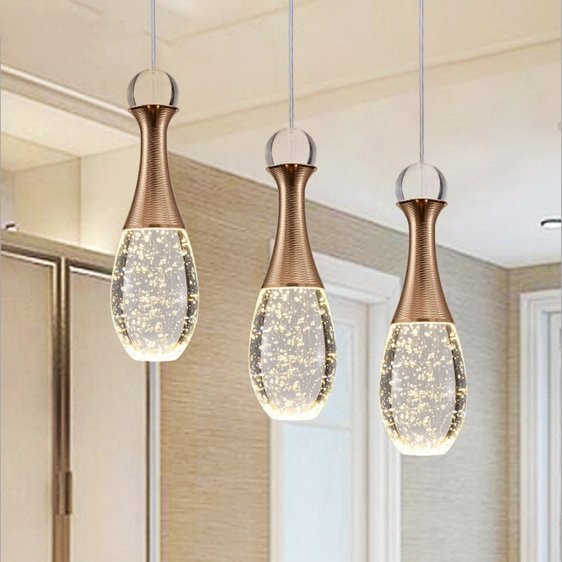 Modern Art Led Crystal Pendant Chandelier