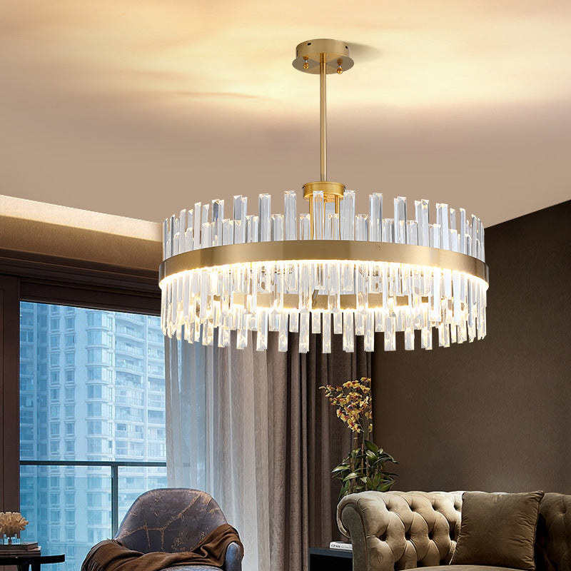 Modern Gold Luxury Crystal Chandelier