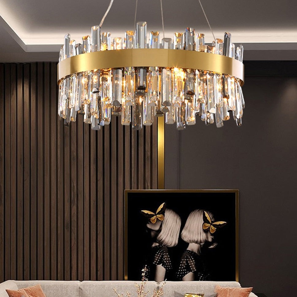 Crystal Round Designer Chandelier