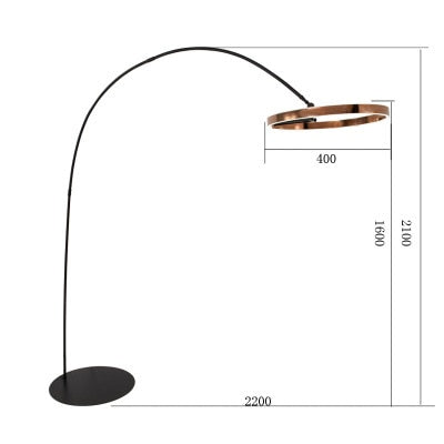 Suspended Ring Table Lamp