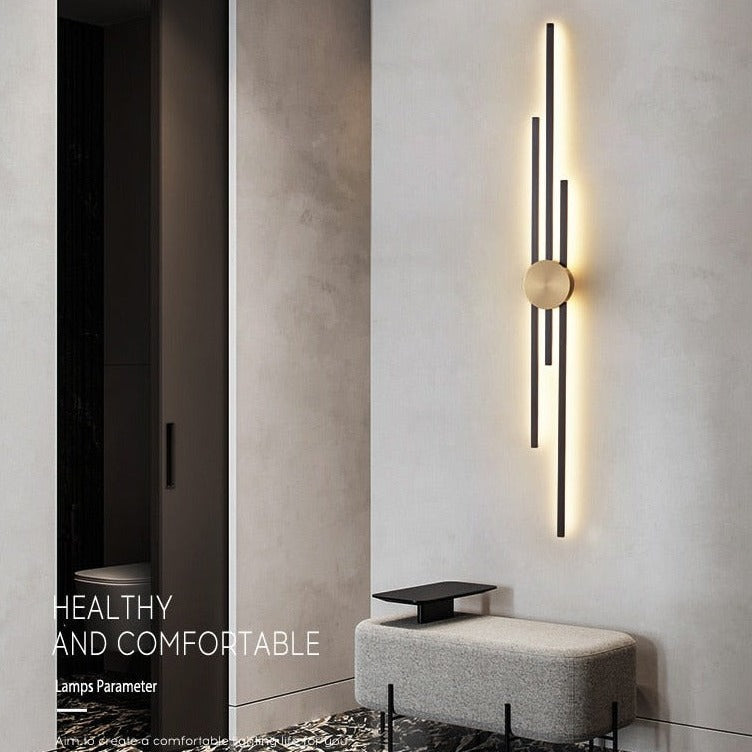 Luxury Minimalist Creative Copper Wall Lights