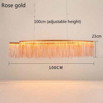 Modern LED Tassel Pendant Chandelier