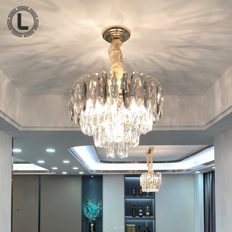 Luxury Hanging Crystal Chandelier