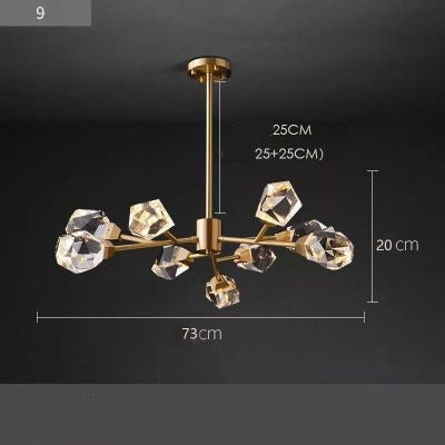 Cooper Modern Luxury Crystal Chandelier