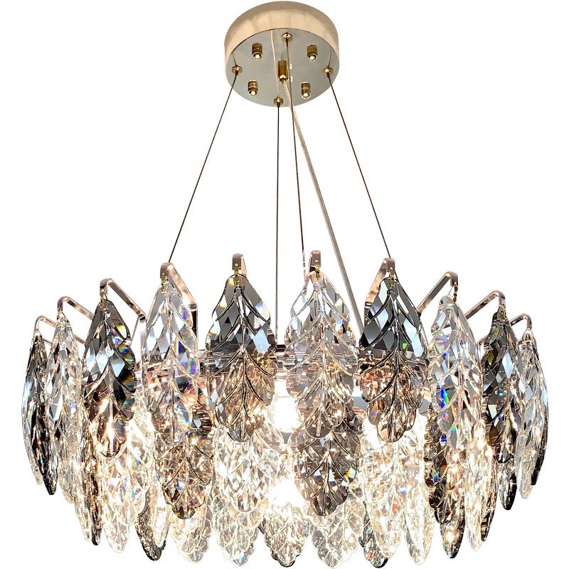 Modern Living Room Gold Deluxe Chandelier