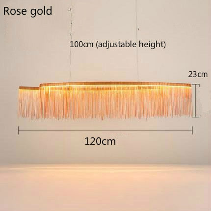 Modern LED Tassel Pendant Chandelier