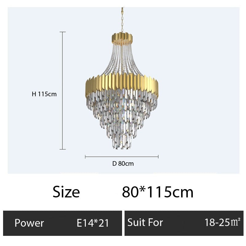 Luxury Prism Chandelier