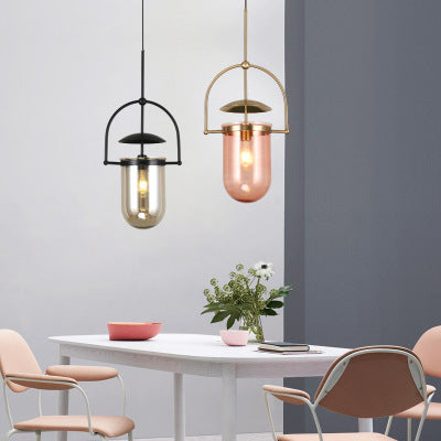 Loft Japanese Style Round Tube Chandeliers