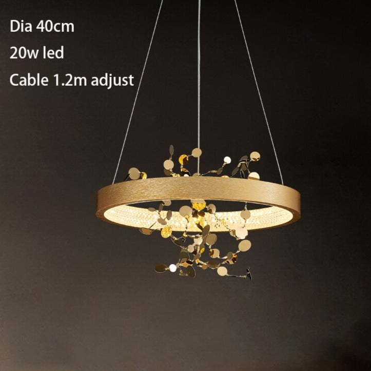 Modern Abstract Chandelier