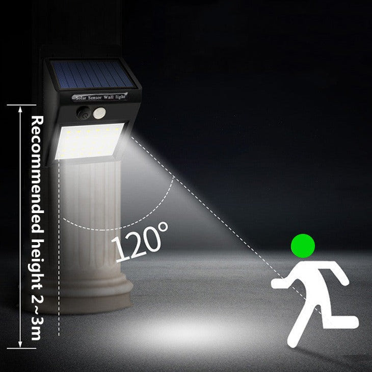 Solar Led Light Outdoor Lamp PIR Motion Sensor