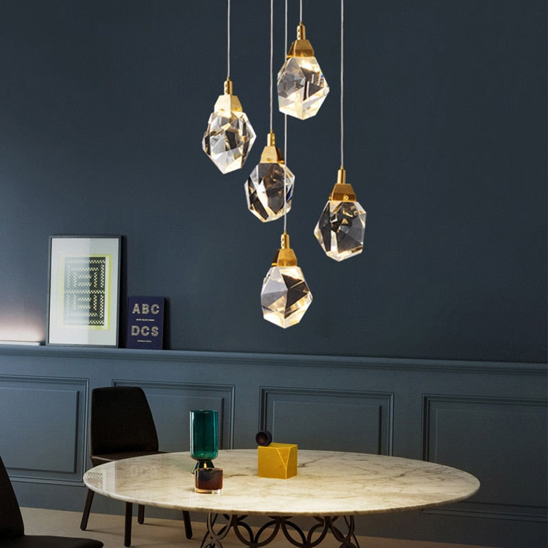 Iris Copper Italia Pendant Light