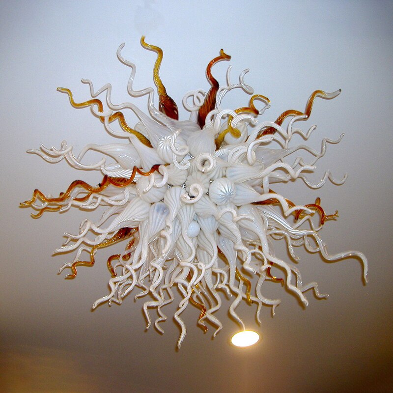 LED Light Murano Glass European Style Ceiling Lamp