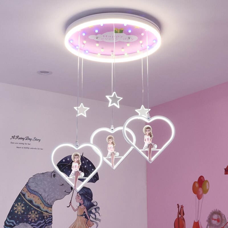 Girl Bedroom Decor Led Chandelier