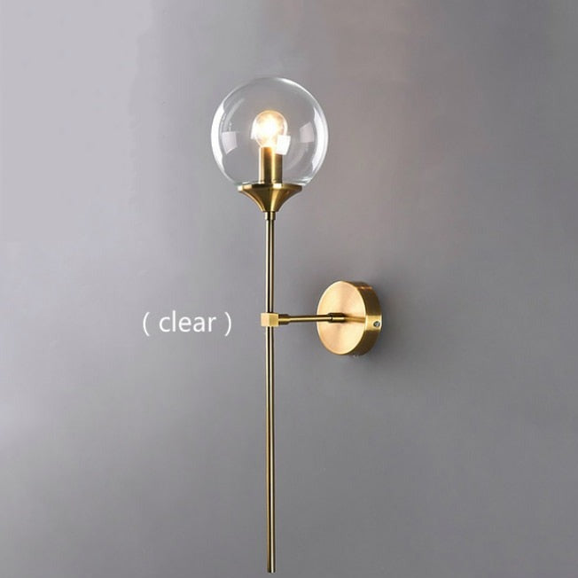 Modern Golden Sconces Round Wall Lamp