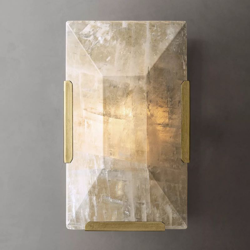 Jean Harlow Calcite Wall Sconce