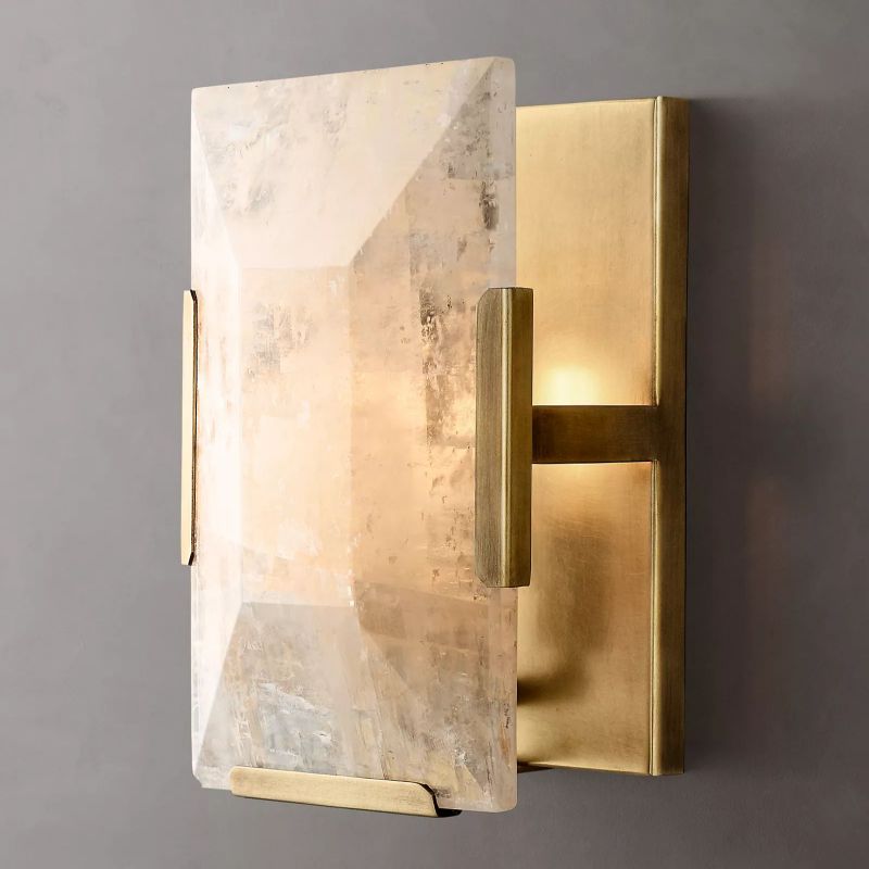 Jean Harlow Calcite Wall Sconce