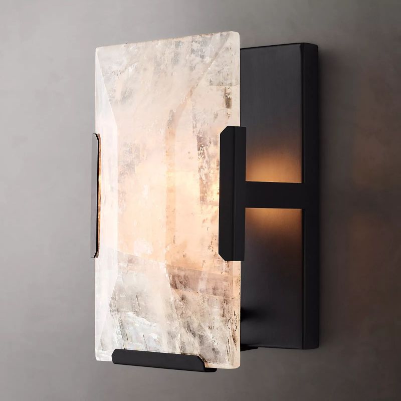 Jean Harlow Calcite Wall Sconce