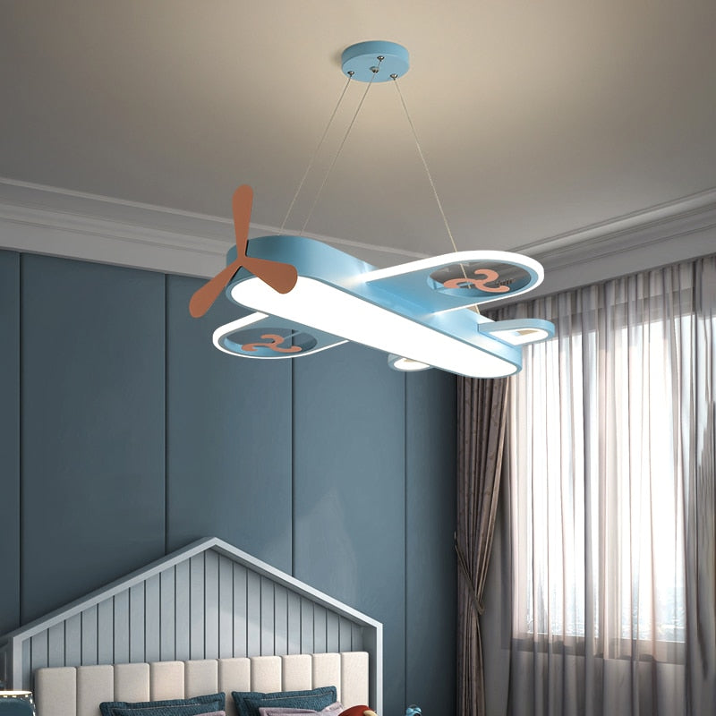 Modern Led Kids Bedroom Pendant Children