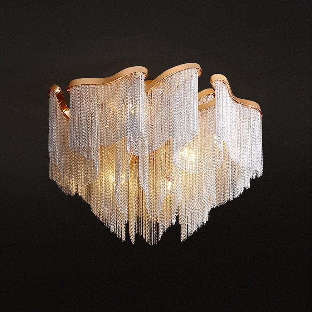 Modern Tassel Ceiling Chandelier